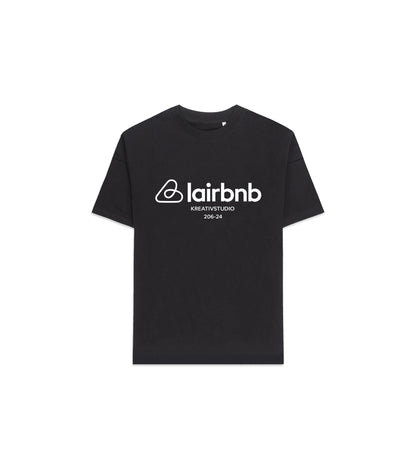 LAIRBNB T-SHIRT SCHWARZ