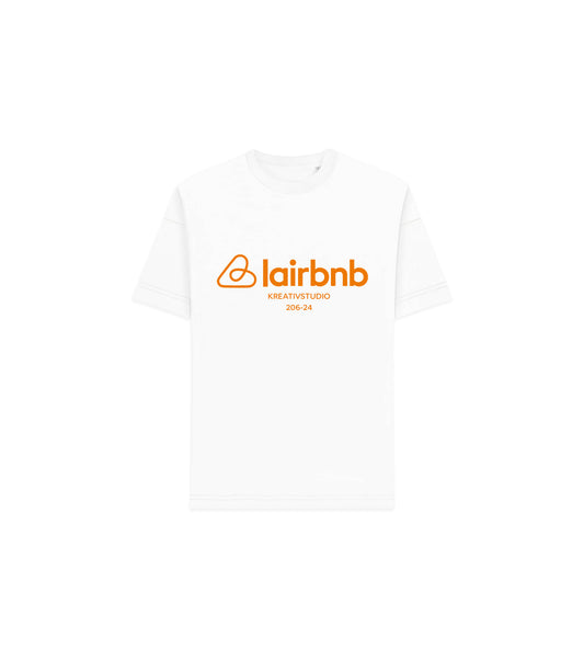 LAIRBNB T-SHIRT WEISS