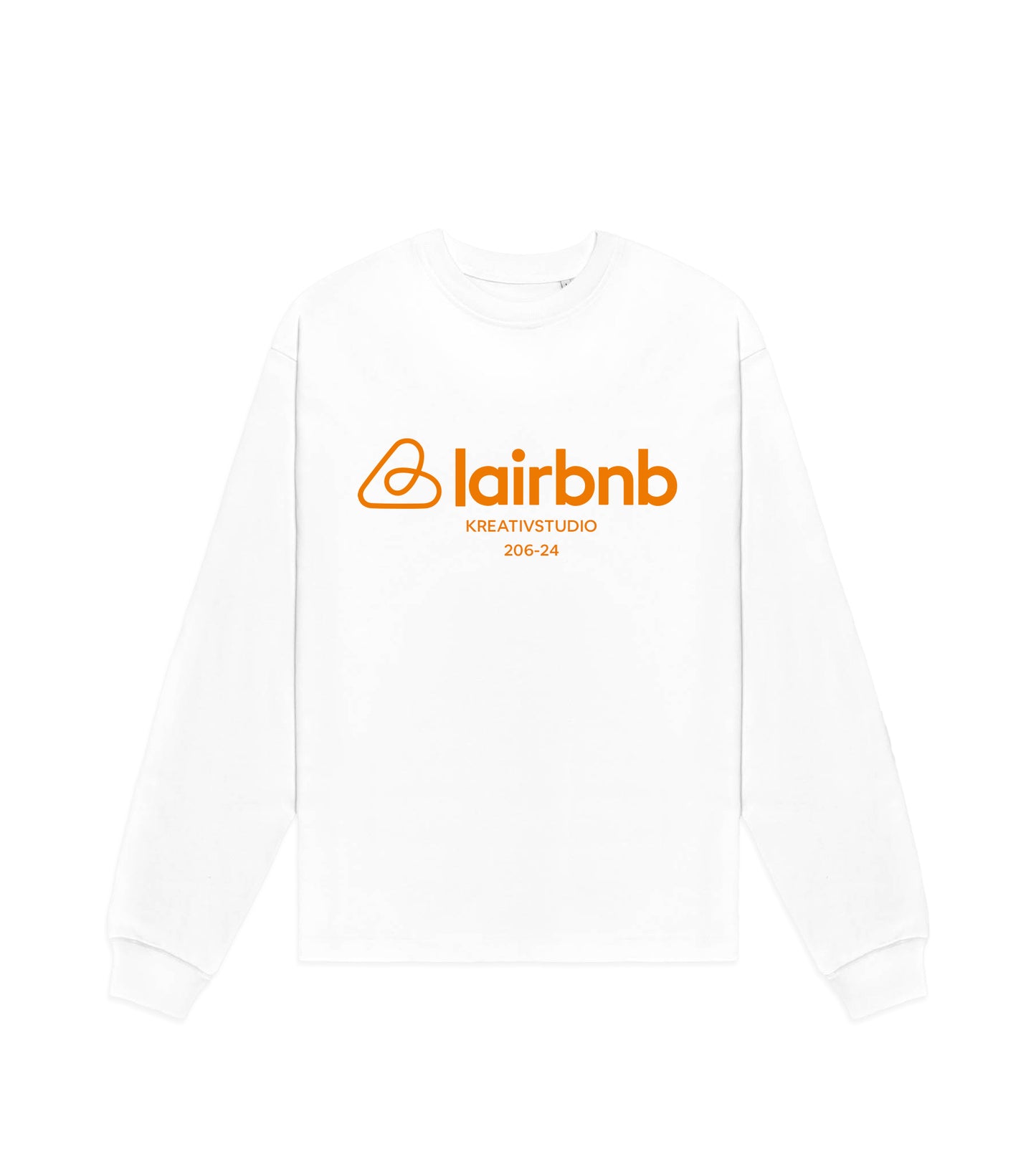 LAIRBNB LONGSLEEVE WEISS