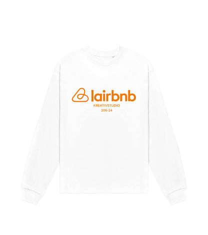 LAIRBNB LONGSLEEVE WEISS