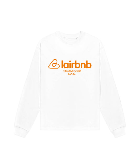 LAIRBNB LONGSLEEVE WEISS